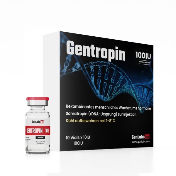 Gentropin 100IU Somatropin HGH vial Gentropin 100IU Somatropin HGH vial for muscle growth
