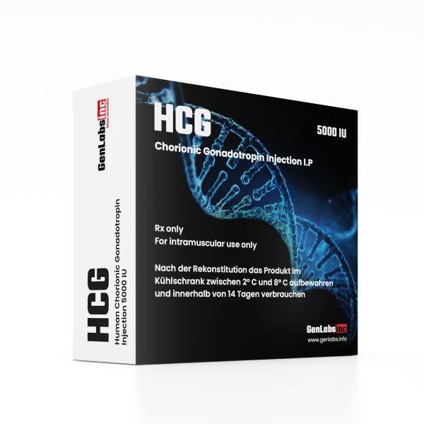 HCG 5000IU – VIAL ( HUMAN CHORIONIC GONADOTROPIN ) ( WITH BACTERIOSTATIC WATER) – GENLABS HCG 5000IU – VIAL ( HUMAN CHORIONIC GONADOTROPIN ) ( WITH BACTERIOSTATIC WATER) – GENLABS