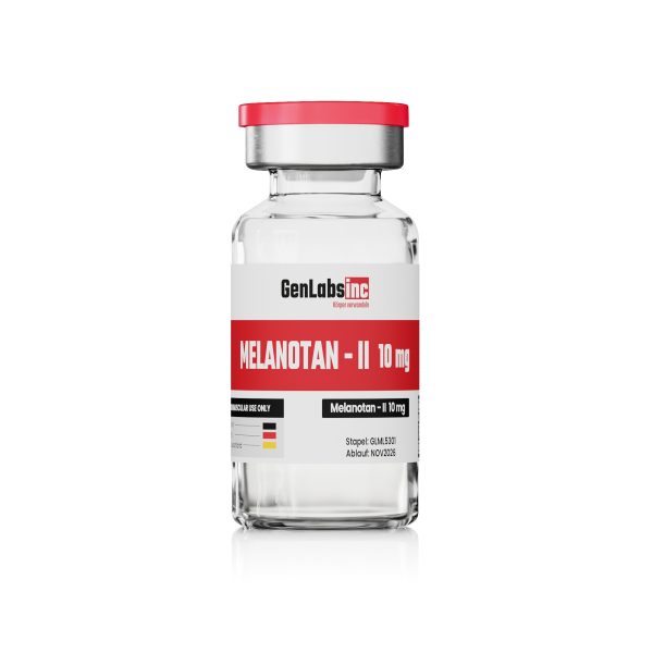MELANOTAN II – 10MG VIAL ( WITH BACTERIOSTATIC WATER) – GENLABS