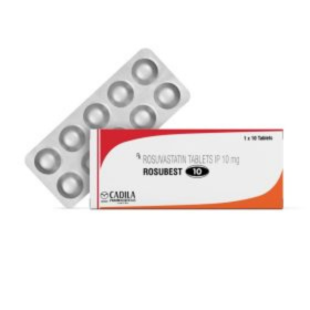 ROSUBEST (ROSUVASTATIN) 20MG / PER TAB – [10 TABLETS]- CADILA