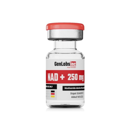 NAD + 250MG (NICOTINAMIDE ADENINE DINUCLEOTIDE) VIAL ( WITH BACTERIOSTATIC WATER) – GENLABS