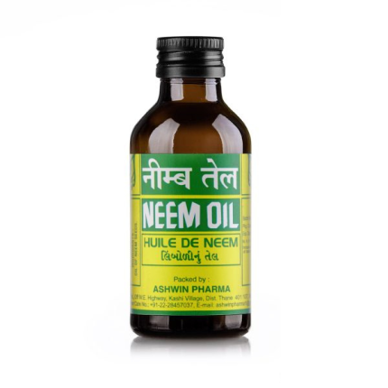 NEEM OIL (AZADIRACHTA INDICA ) – 100ML BOTTLE – ASHWIN PHARMA