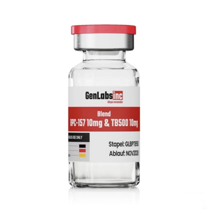 BPC-157 + TB-500 10mg Blend research peptide vial