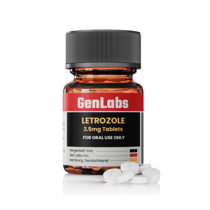 LETROZOLE (FEMARA) – 2.5 MG / PER TAB –GENLABS [100-TABLETS]
