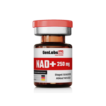 NAD + 250MG (NICOTINAMIDE ADENINE DINUCLEOTIDE) VIAL (WITH BACTERIOSTATIC WATER)– GENLABS