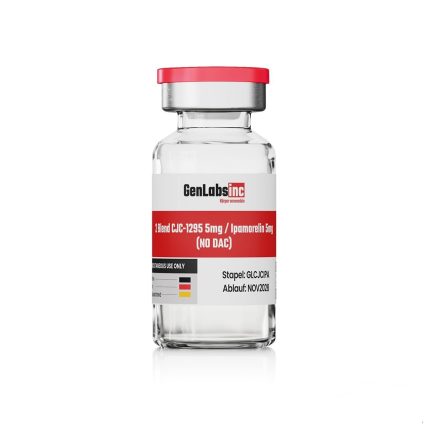 CJC-1295 and Ipamorelin peptide blend vial