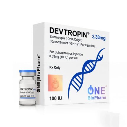 Devtropin 100IU Somatropin HGH injection for muscle growth and anti-aging