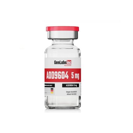 Aod 9604 – 5mg Vial – (with Bacteriostatic Water) – Genlabs