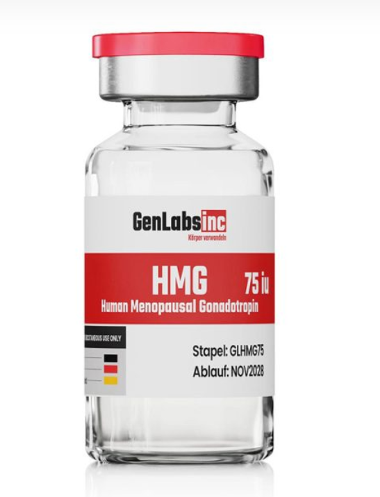 HMG (HUMAN MENOPAUSAL GONADOTROPIN) 75IU (WITH BACTERIOSTATIC WATER) – GENLABS