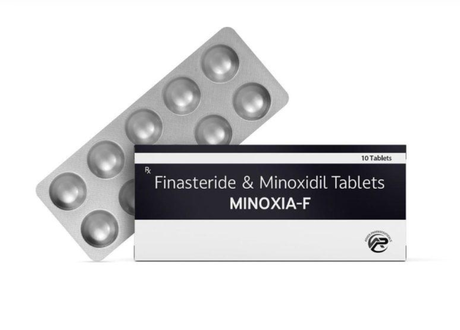 Minoxia – F (finasteride & Minoxidil Tablets) 10 Tablets – Asher Pharmaceuticals