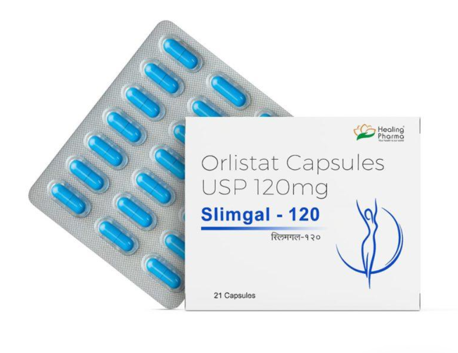 Orlistat Capsules (slimgal) USP 120 mg