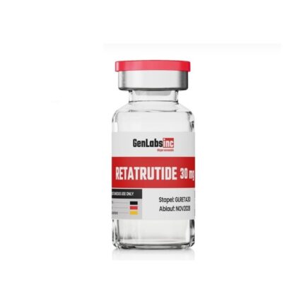 Retatrutide 30mg Vial – (with Bacteriostatic Water) – Genlabs