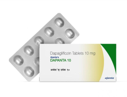 Dapagliflozin ( Dapanta 10 ) 10 mg – (10 Tablets Strip) – Ajanta’s